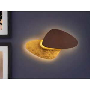 Contra - Integrated led Wall Light, Rust, Golden Bread, - Schuller