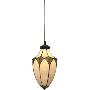 INTERIORS 1900 Small acorn pendant lamp 1 Brooklyn bulb, glass and metal