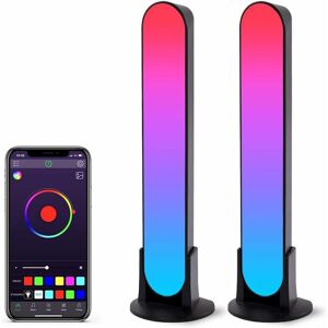 HÉLOISE Smart LED Lamp, RGB Desk Lamp, Smart Lamp with 19 Dynamic Modes and Music Sync Modes, Gaming Lamp, LED Bar, Mood Light for TV, PC, Bedroom