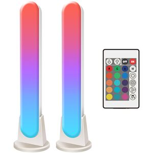 PESCE Smart rgb led Lighting Bar Ambient Spotlight Lamp Stand, Suitable for Indoor Gaming Room Bookshelf Painting tv Stand Decoration, with Remote Control