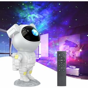 GROOFOO Star Projector for Kids with Timer, Galaxy Light Projector with Remote Control, Starry Sky Astronaut Projector for Bedroom, Playroom, Home Theater,