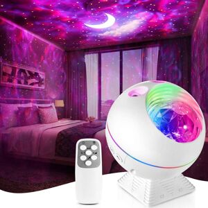 TINOR Starry Sky Projector for Kids Baby,LED Night Light Planetarium Galaxy Lamp,Car Bedroom Living Room Decoration, Atmosphere Wave Light,Relaxing Light