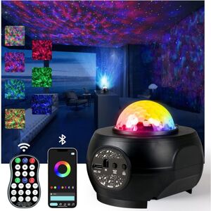 Héloise - Starry Sky Projector Lamp, led Galaxy Starry Night Projector, Kids Night Light with Remote & Bluetooth & Timer & Speaker, Star Projector