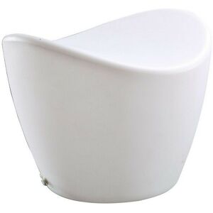 INSPIRED LIGHTING Inspired Mantra - Cool - Stool No Light Outdoor, Opal White