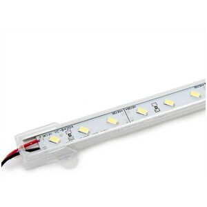 GREENICE Strip of 60 LEDs 14.4W 840Lm CRI85 4200ºK SMD5630 12VDC High Brightness 14,4W x1M 40.000H [PF-LB-5630W60-12-W]-Daylight