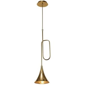 Inspired Lighting - Inspired Mantra - Jazz Oro - Ceiling Pendant 1 Light E27, Gold