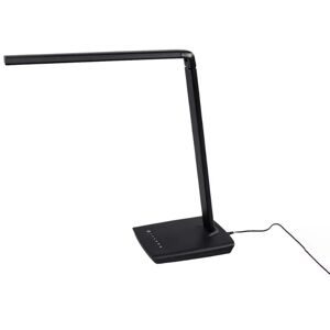 Table Lamp Kunowith usb Socket dimmable (modern) in Black made of Plastic for e.g. Office & Workroom (1 light source,) from Lindby black