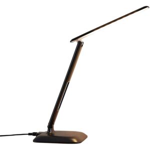 Table Lamp Ludmilla dimmable (modern) in Black made of Plastic for e.g. Office & Workroom (1 light source,) from Lindby black