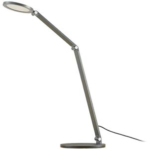 Table Lamp Mion dimmable (modern) in Silver made of Aluminium for e.g. Office & Workroom (1 light source,) from Lucande blue grey