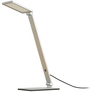 LAMPENWELT Table Lamp Resi dimmable (modern) in Silver made of Aluminium for e.g. Office & Workroom (1 light source,) from Lucande - aluminium