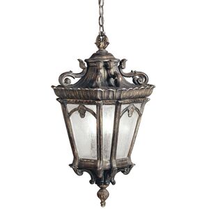 Tournai - 4 Light Outdoor Ceiling Chain Lantern Londonderry, E27 - Elstead