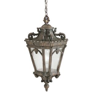 Elstead Tournai - 3 Light Large Outdoor Ceiling Chain Lantern Londonderry, E14