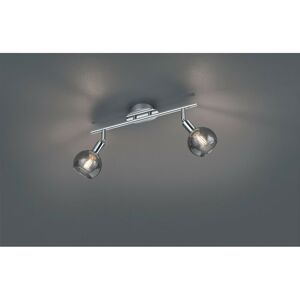 Trio Lighting - Trio Brest Modern 2 Light Twin Ceiling Spotlight Chrome