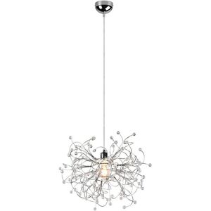 Trio Lighting - Trio Gloria Modern Pendant Ceiling Light Chrome