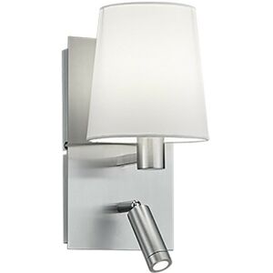 TRIO LIGHTING Trio Marriot Modern Reading Light Nickel Matt