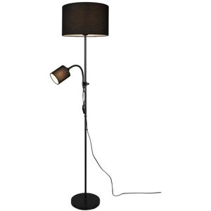 Trio Lighting - Trio Owen Modern Floor Lamp with Shade Black