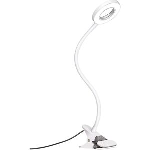 Langray - usb led Desk Lamp Clip On Light, 3 Light Mode 10 Dimmable Brightness Eye Caring Book Light, Adjustable led Clip Lamp for Reading Studying