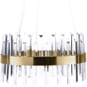 Visconte Coco Large Ceiling Pendant 14 Light Fitting - Satin Gold Litecraft Satin Gold