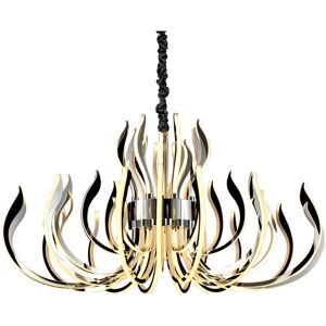 Visconte Portland Ceiling Pendant led 43 Light - Polished Chrome Litecraft Chrome