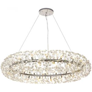 Visconte Scoppio de Stelle Ceiling Pendant Crystal 36 Light - Chrome Litecraft Chrome