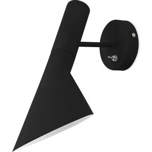 Privatefloor - Wall Mounted Lamp - Narn Black Stainless Steel, Metal - Black