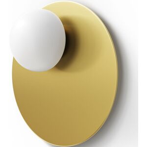 PRIVATEFLOOR Wall Sconce Lamp - Modern Design - Sferal Gold Metal - Gold