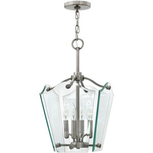 Elstead Wingate - 4 Light Small Ceiling Pendant Polished Antique Nickel, E14