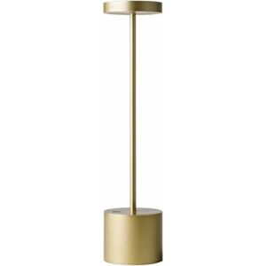 Héloise - Wireless led Table Lamp, Small Rechargeable Metal Desk Lamp, 2 Dimming Levels, Modern Hotel Restaurant Bedroom