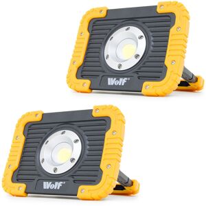 10w led Work Light & Power Bank - Pack of 2 - Wolf Lighting