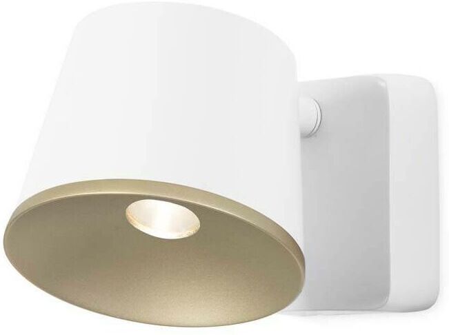 Drone - led 1 Light Indoor Wall / Ceiling Light White, Gold - Leds-c4