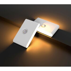 Tonchean - 2 Pack led Motion Sensor Night Light, led Closet Lights, usb Rechargeable Induction Lights, Magnetic led Induction Lamp for Bedroom,