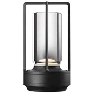 Tlily - 2600MAh Rechargeable Led Table Lamp Modern Touch Black