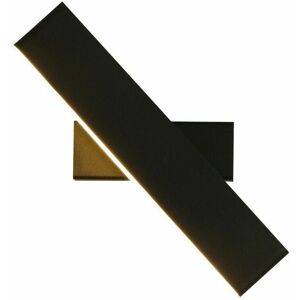 DEWDAT 6W LED Wall Sconce Black Lamp Creative Design Indoor Light Fixture Almost 360 Degree Rotation Cool White Wall Lamp for Bedroom Living Room Office