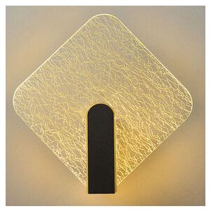 TONCHEAN Acrylic Indoor Wall Light, 5W led Wall Lamp, Bedroom Bedside Lamp, Living Room, Balcony, Aisle, Modern Nordic Wall Sconce, Warm Light