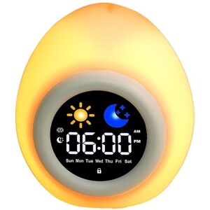 TLILY Alarm Clock for Kids Toddlers, Cute Touch Night Light