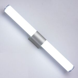 IKODM Bathroom Mirror Wall Light Bathroom Ceiling Light Makeup Lamp Chrome Free Drilling Installation Bathroom led Mirror Front Lamp - RWBathroom Wall Light