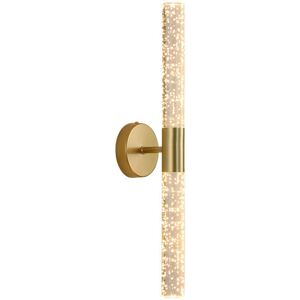 Tonchean - Bathroom Wall Light, Modern Crystal Wall Lamp, led Metal Indoor Wall Light, Wall Lamp for Living Room, Bedroom, Hallway and Staircase.
