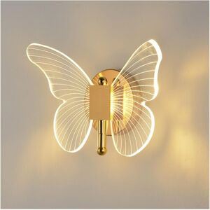 Ikodm - Butterfly led wall light butterfly, modern and creative Nordic design indoor decorative lighting