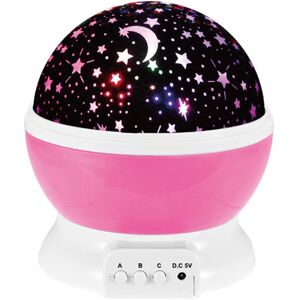 Tinor - Children's Night Light Star Projection 360° Rotation Projector Lamp Ceiling Light, Led Baby Night Light 8 Color Modes, Gift for Baby, Star