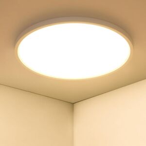 Comely - Modern led Ceiling Light 36W, Ultra-thin 40CM Bedroom Ceiling Light, Round Ceiling Light Fixture for Bedroom Living Room Bathroom Kitchen