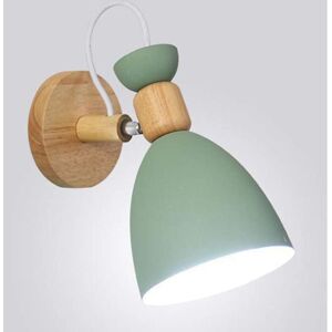 IKODM Creative Modern Wall Light Simple Wall Lamp Iron E27 Base Nordic Art Deco Style Wall Lamp for Bedroom, Living Room, Children's Room, Restaurant,