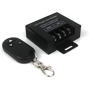 Wddnaot - dc 12V-24V 20A led smd Metal Dimmer Dimmer Dimmer Wireless Remote Control Light Switch