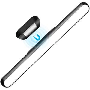 TONCHEAN Dimmable Touch Light Bar Under Lights Stick On Wall led Reading Light Rechargeable Battery Powered Magnetic Mount Headboard Adhesive Lamp Closet Loft