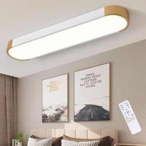 Ganeed - led Modern Ceiling Light Dimmable Ceiling Lamp with Remote Control Semi Flush Mount Liner 27.5in Ceiling Light Chandelier Ceiling Light for
