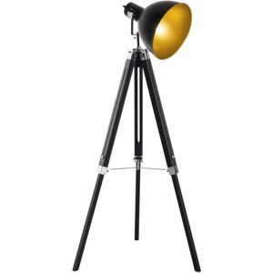 Homcom - Stand Floor Lamp Tripod Light Livingroom Studio Dome Shade Retro Style