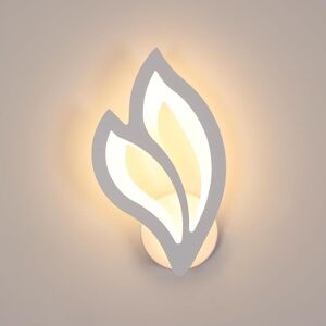 Goeco - Interior led wall light, 13W 1500LM Creative Modern Creative Wall Lamp In the Share of Acrylic 3000k Warm White Light, Wall Light for