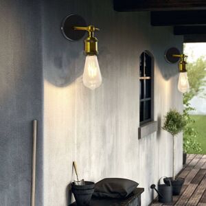 AXHUP Interior wall lamp 2PCS Wall Lamp Industrial Vintage E27 Lighting for Cafe Restaurant Bronze