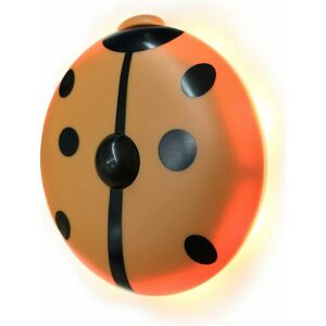 Dewdat - Kids Night Light with Motion Sensor, led Bedside Lamp for Girls Bedroom, Personalized Kids Night Light, Ladybug Wall Lamp for Living Room,