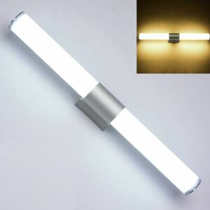 HOOPZI Led Bathroom Mirror Light, Wall Light with Closed Shade Stainless Steel + Acrylic, Energy Saving, High Brightness led Lamp, Modern Style for Home 2