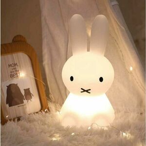 DEWDAT Led Night Light, Children's Luminous Toy Room Decoration Silicone Rabbit Colorful Night Light, Suitable for Children's Gifts, Home Decor, Bedside